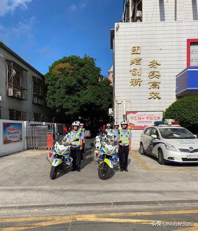 廣東汕頭交警警用摩托車(chē)巡邏新舉措來(lái)了